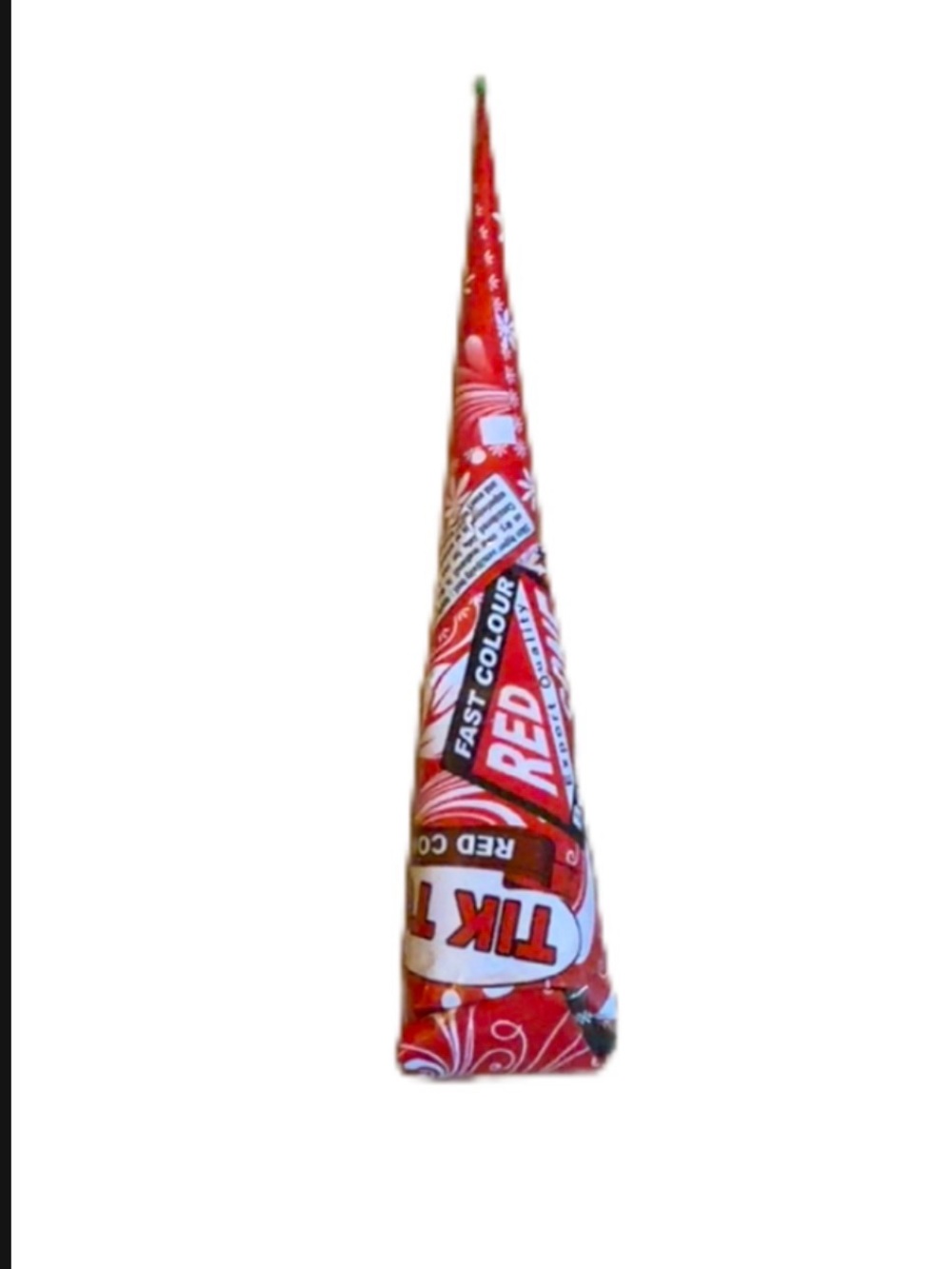 Red Cone Party Powder - Vibrant Red Color